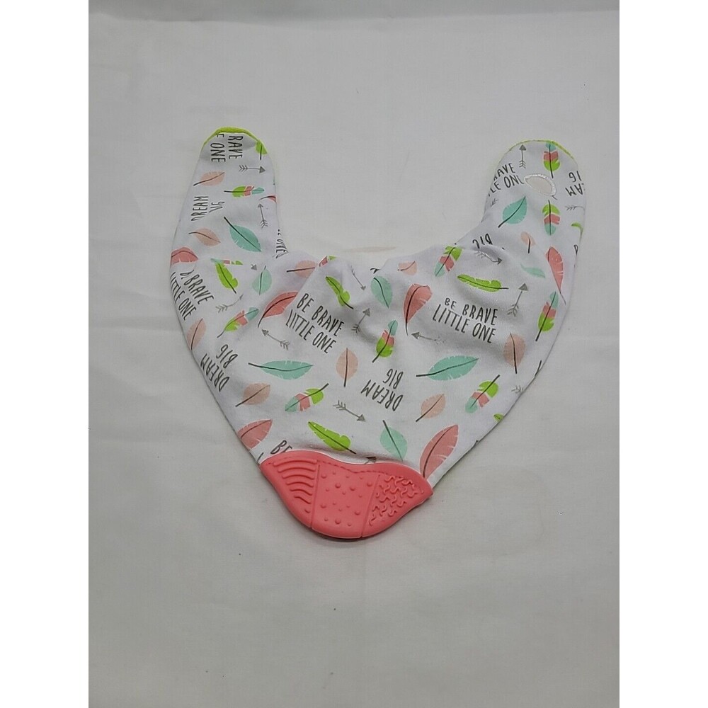 Neat Solutions  Bandana Bibs with Teethers in Pink